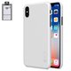 Case Nillkin Super Frosted Shield compatible with Apple iPhone X, iPhone XS, (white, without logo hole, matt, plastic) #6902048146259