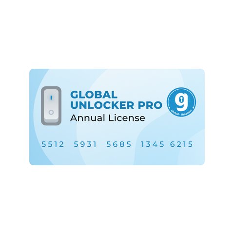 Global Unlocker Pro Annual License