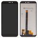 LCD compatible with Ulefone Armor X8, Armor X8i, (black, without frame, original (change glass) )
