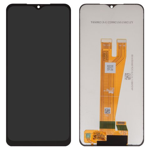 LCD compatible with Samsung A045 Galaxy A04, black, without frame, original change glass 