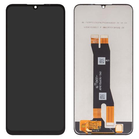 LCD compatible with ZTE Blade A35, Blade A55, black, without frame, High Copy, FPC T67PTS13V3F LM5C4180F0 B1