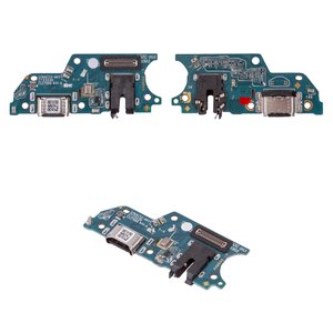 Flat Cable compatible with Realme C51, headphone connector, charge connector, with microphone, Original PRC , charging board 