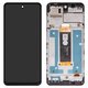 LCD compatible with HMD Pulse Pro, (black, with frame, High Copy, FPC6615-5C)