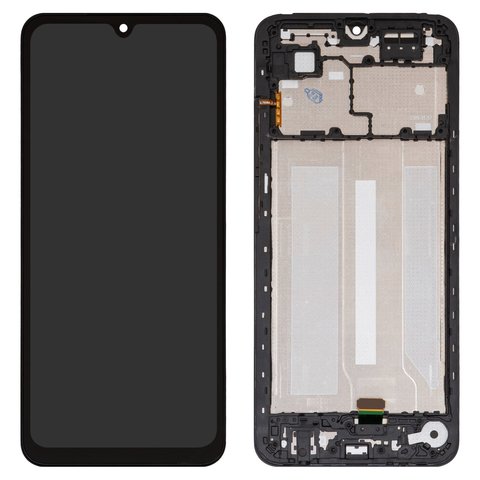 LCD compatible with Xiaomi Redmi A5 4G, black, with frame, High Copy, 169.5mm, 25028RN03Y, EU version 