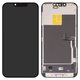 LCD Wextom compatible with iPhone 13 Pro, (black, with frame, HC, without error, (OLED) soft, Diagnosable, 120Hz)