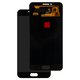 Pantalla LCD puede usarse con Samsung C5000 Galaxy C5, negro, sin marco, Original (PRC), original glass
