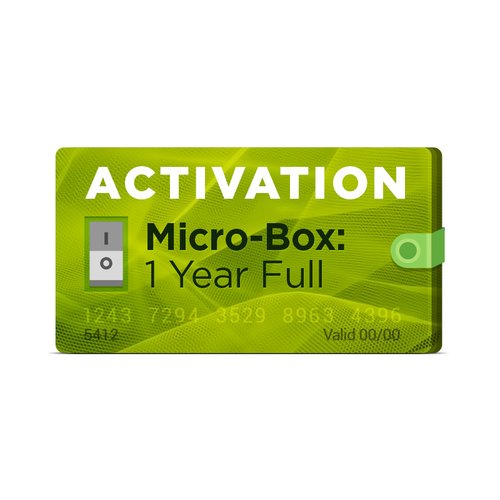 Micro-Box: activación de soporte por 1 año