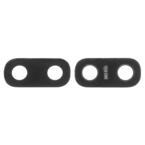 Vidrio de cámara puede usarse con Samsung A105F DS Galaxy A10, A205F DS Galaxy A20, A305F DS Galaxy A30, A405F DS Galaxy A40, negro, sin marco