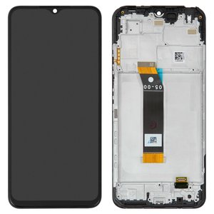Pantalla LCD puede usarse con Xiaomi Redmi 10 5G, negro, con marco, Original PRC , REV 05 00