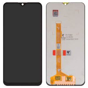 Pantalla LCD puede usarse con Vivo U10, Y11 2019 , Y12 2019 , Y15 2019 , Y17 2019 , Y3, negro, sin marco, FLYCDI, con borde ancho, BV064WLM L00 3900