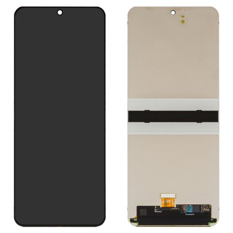 Pantalla LCD puede usarse con Samsung F741 Galaxy Z Flip6, negro, original vidrio reemplazado 