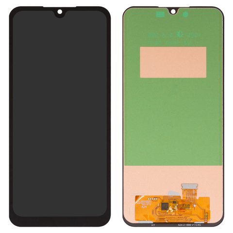 Pantalla LCD puede usarse con Samsung A256 Galaxy A25, negro, sin marco, Copy, TFT