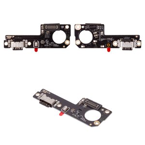 Cable flex puede usarse con Xiaomi Redmi Note 13 5G, del conector de carga, con micrófono, con componentes, placa del cargador