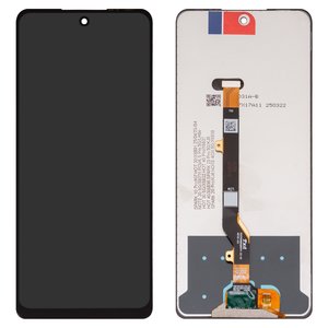 Pantalla LCD puede usarse con Tecno Pova 5 Pro LH8n , Spark 10 Pro, Spark 20 Pro KJ6 ; Infinix Hot 30, Hot 40 X6836 , Hot 40 Pro X6837 , Note 30 5G X6711 , negro, sin marco, High Copy, universal
