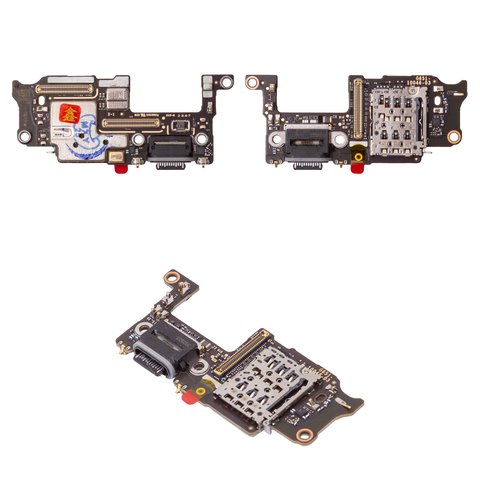 Cable flex puede usarse con Google Pixel 9 Pro XL, del conector de carga, con componentes, Original PRC , placa del cargador, USB tipo C
