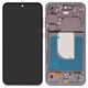 Pantalla LCD puede usarse con Samsung S711 Galaxy S23 FE, negro, con marco, Original (PRC)