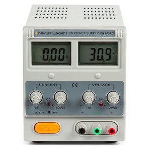 Лабораторний блок живлення Masteram MR3002D
