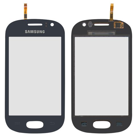 Сенсорный экран для Samsung S6810 Galaxy Fame, синий