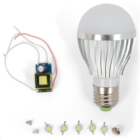 Комплект для сборки светодиодной лампы SQ Q02 5 Вт естественный белый, E27 