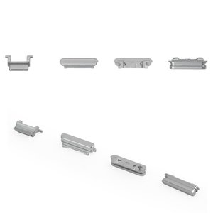 Пластик боковых кнопок корпуса для Apple iPhone 6S, черный