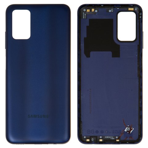 Задняя панель корпуса для Samsung A037F Galaxy A03s, синяя