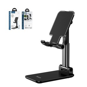 Тримач Hoco PH29A, розкладний, портативний, настільний, висувний, чорний, пластик, метал, #6931474733900