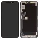 Дисплей для iPhone 11 Pro Max, чорний, з рамкою, High Copy, без мікросхеми, (OLED), GX OEM hard