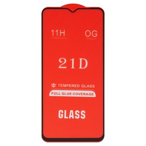 Защитное стекло для Oppo A31, A5 2020 , A9 2020 , совместимо с чехлом, Full Glue, без упаковки , черный