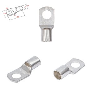 Наконечник SC50 10, 10 мм, кільцевий, мідний, луджений, 50 мм²