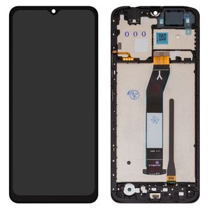 Дисплей для Xiaomi Redmi A3, Redmi A3x, чорний, з рамкою, Original PRC , 23129RN51X, 23129RN51H