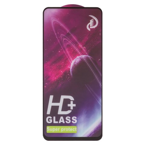 Защитное стекло All Spares для Samsung G996 Galaxy S21 Plus 5G, совместимо с чехлом, Full Glue, черный