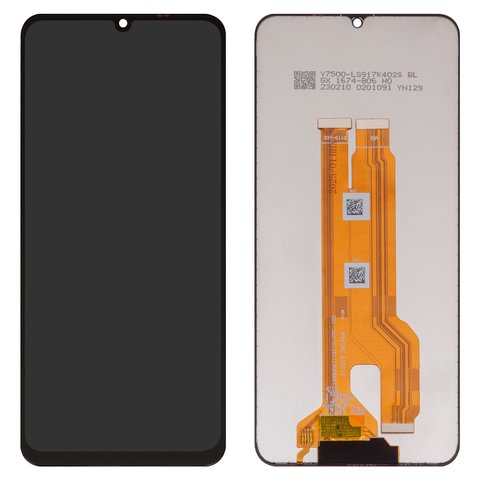 Дисплей для Realme Note 60X, черный, без рамки, High Copy