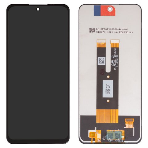 Дисплей для ZTE Nubia V60, черный, без рамки, High Copy, 15 3240A 14733 51