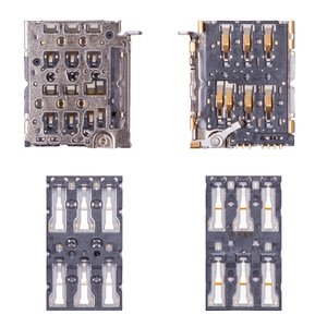 Коннектор SIM карты для Google Pixel 4, Pixel 5, Pixel 6, Pixel 7