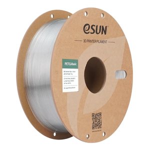 Филамент для 3D принтера eSUN PETG Basic Clear, 1 кг