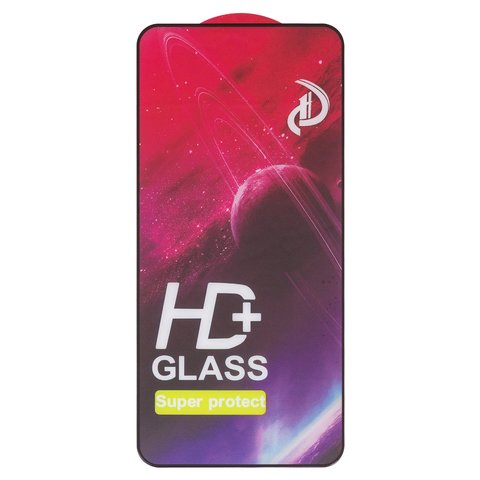Защитное стекло для Samsung A576 Galaxy A57, совместимо с чехлом, Full Glue, без упаковки , черный