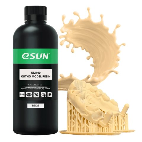 Фотополимерная смола для 3D принтера eSUN OM100 Beige