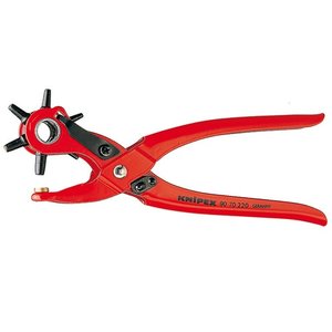 Кліщі просічні з револьверною голівкою Knipex 90 70 220 Кліщі просічні з револьверною голівкою Knipex 90 70 220
