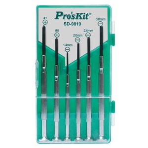 Набор подстроечных отверток Pro'sKit SD-9819 Набор подстроечных отверток Pro'sKit SD-9819