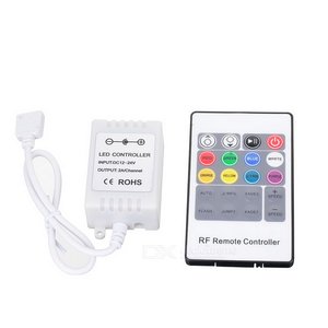 Контролер з радіопультом HTL-43 (RGB, 5050, 3528, 72 Вт) Контролер з радіопультом HTL-43 (RGB, 5050, 3528, 72 Вт)