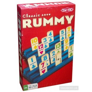 Настільна гра Tactic Руммі дорожня версія 