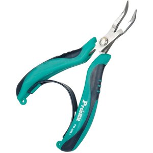 Alicates cortantes de pico curvado Pro'sKit PM-396I Alicates cortantes de pico curvado Pro'sKit PM-396I